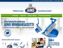 Tablet Screenshot of aino.fi